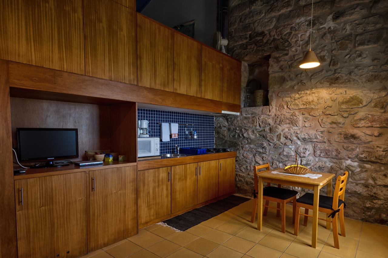 Gasthaus Casa De Pedra Ribeira Quente Exterior foto